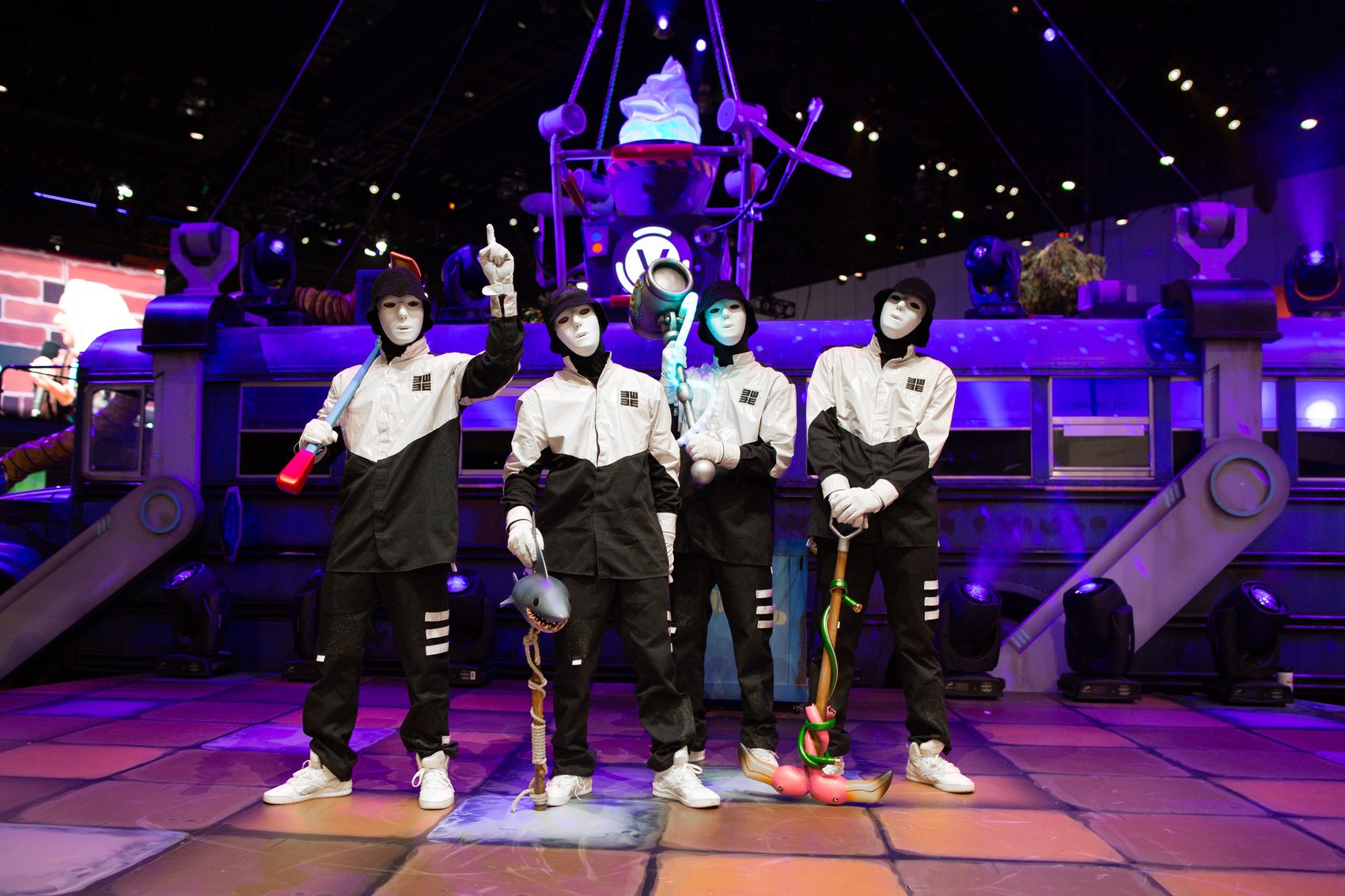 Jabbawockeez live activation